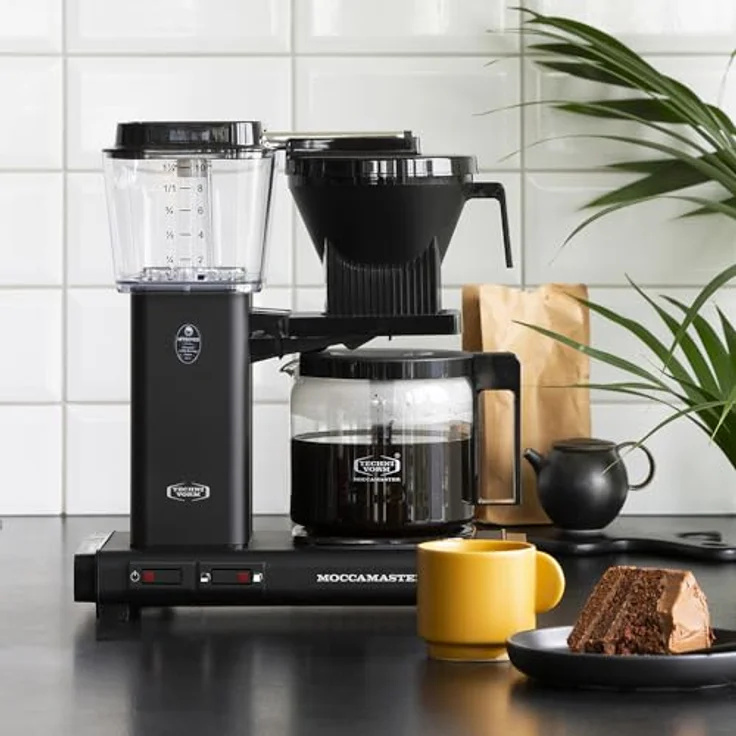 Moccamaster Filter Kaffeemaschine KBG Select, 1.25 Liter, 1520 W, Matt Black – Bild 6