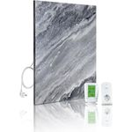 Marwona Marmor Infrarotheizung 500 W Jura A-500, digitales Thermostat, energiesparend, 5 Jahre Garantie, deutsche Qualität (Qarama)