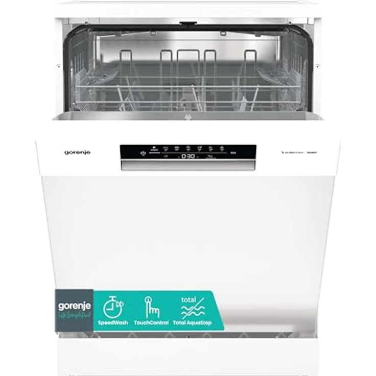 Gorenje GS642E90W, Standgeschirrspüler mit 13 Maßgedecken und Startzeitvorwahl, weiß – Bild 1