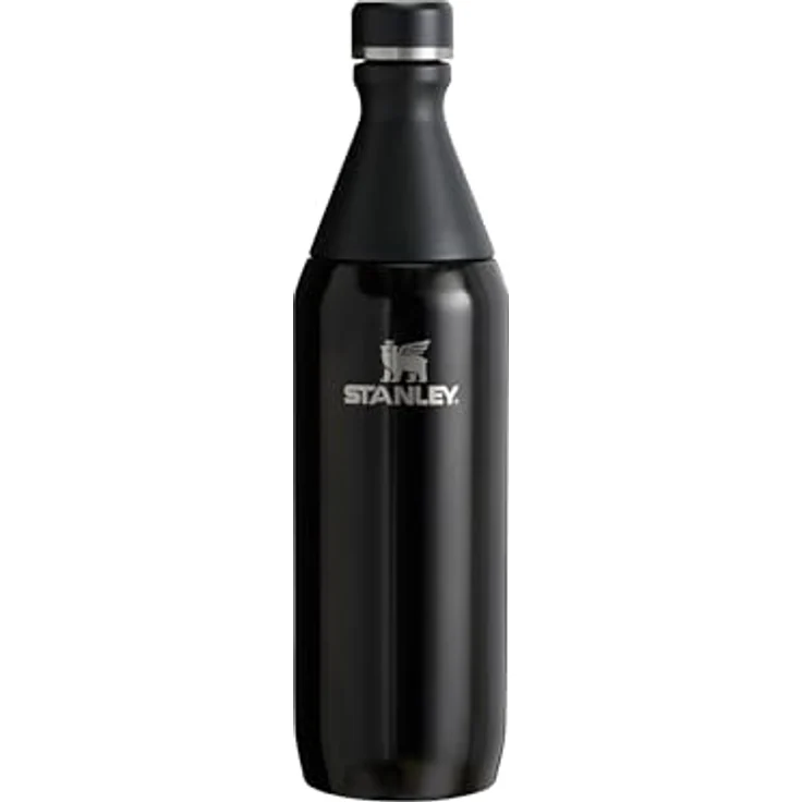 Stanley 1913 Trinkflasche All Day Slim Bottle, doppelwandig isoliert, 90 % recycelter Edelstahl, spülmaschinenfest, glänzend-matt – Bild 2