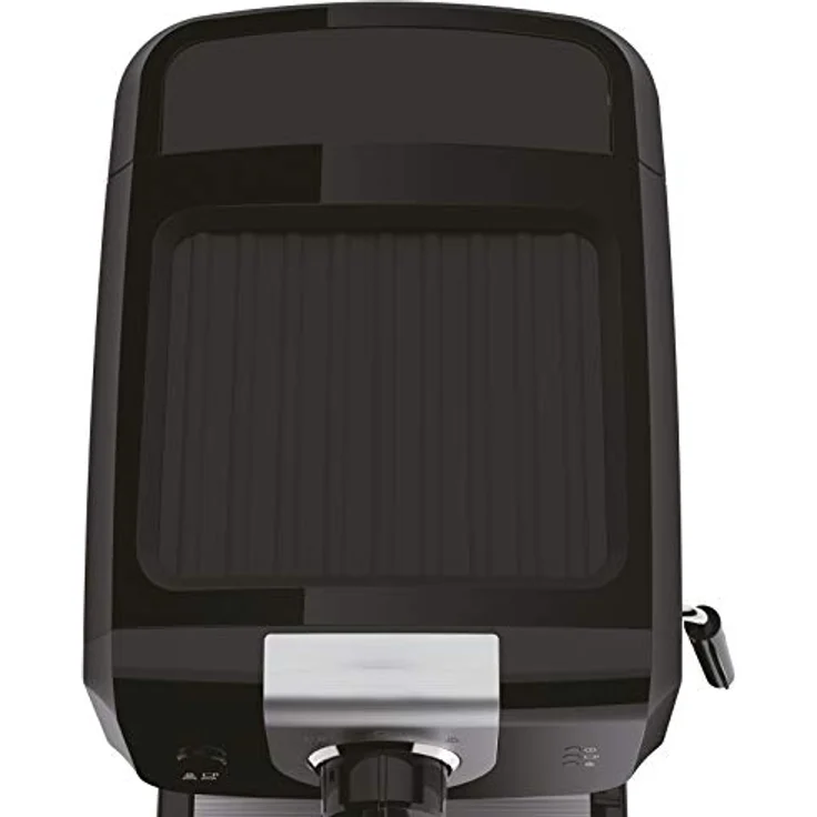 Krups Opio XP320810 Kaffeemaschine, 15 bar Druck, Tassenwärmer und Milchaufschäumer, drehbare Kontrolle, Schwarz-Silber – Bild 3