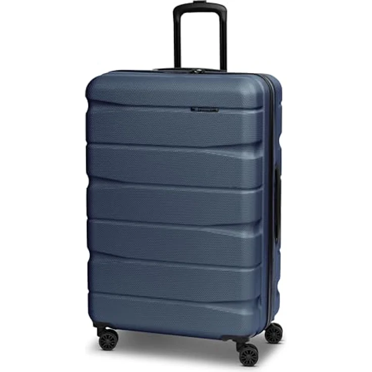 Franky Munich 4.0 Koffer groß | Hartschalen Trolley mit 4 Rollen, Kreuzpackgurt, arretierbarer Griff, Wäschefach und TSA-Zahlenschloss | 51 cm x 30 cm x 76 cm - 105l – Bild 1