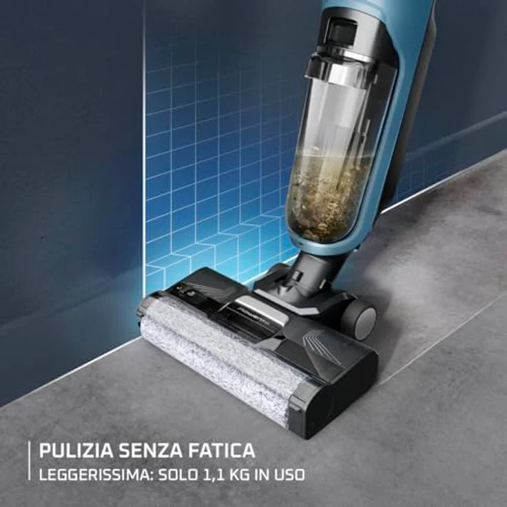 Rowenta X-Clean 2, Nass-Trocken-Sauger, beutellos, selbstreinigend, 120 W, mit Wischfunktion, 35 Min. Autonomie, leicht – Bild 4