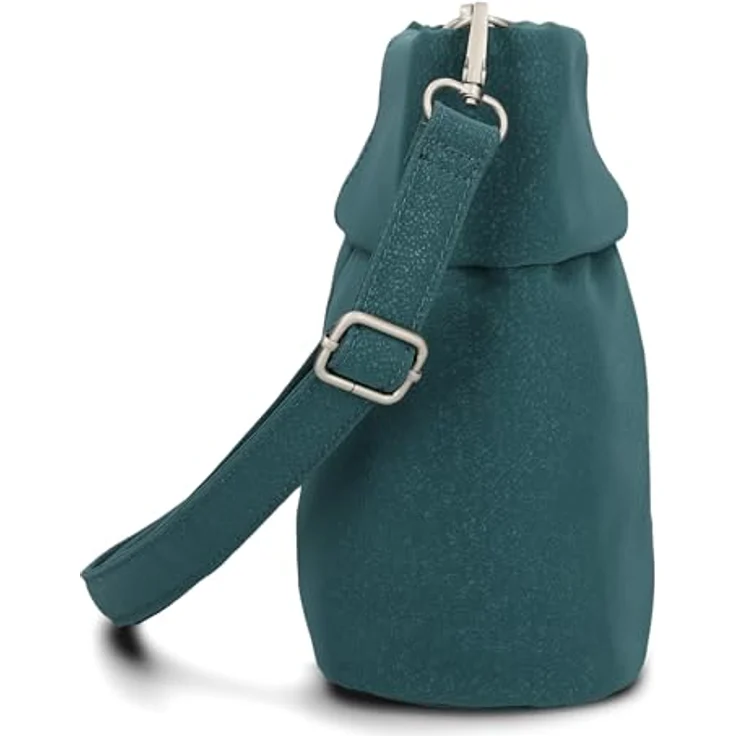 Zwei Mademoiselle.M Schultertasche 25 cm, elegante Handtasche in Schwarz – Bild 5