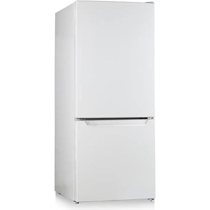 PKM KG117EW Kühl-Gefrierkombination | Weiß Design | Leise 39dB | LED-Beleuchtung | 117 Liter | Freistehend – Bild 2