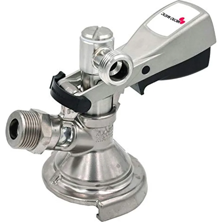 Flach - Zapfkopf Micro-Matic, Thekenanstich