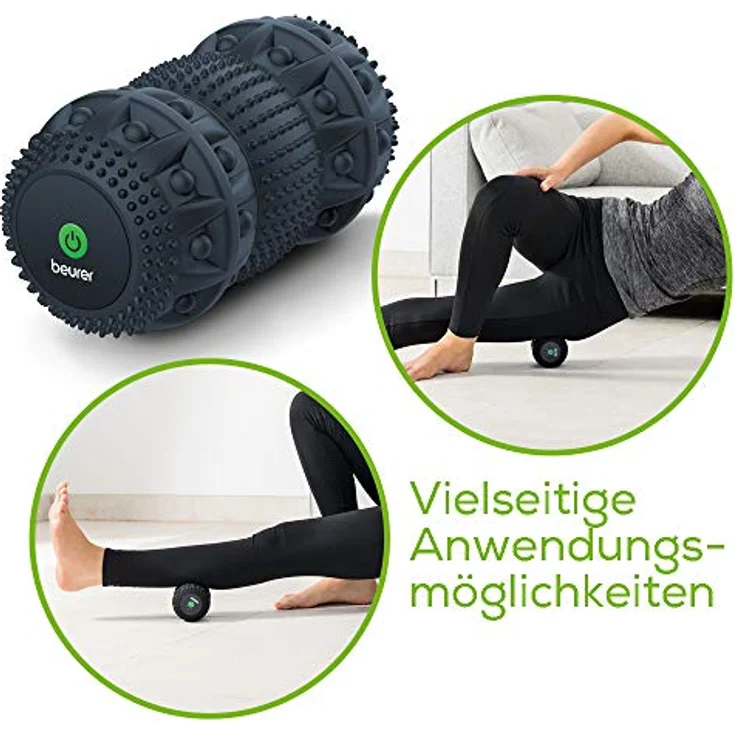 Beurer MG 35 Deep Roll Massagerolle mit Vibration Schwarz (36042016158) – Bild 5