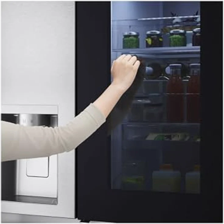 LG GSXE90MBAD, Side-by-Side Kühlkombination, 628 l, Silber, mit Smart Inverter Compressor® und InstaView® Technologie – Bild 12
