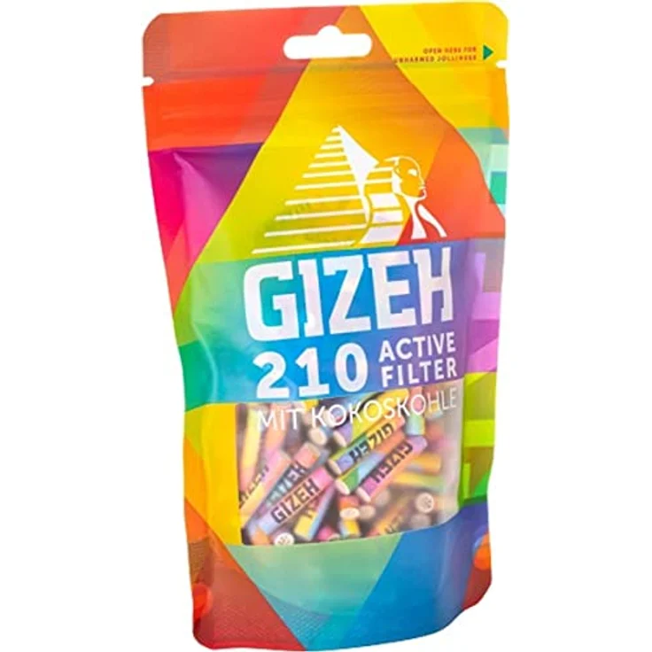 Gizeh Gizeh Active Filter 6mm Rainbow, 20067 – Bild 1