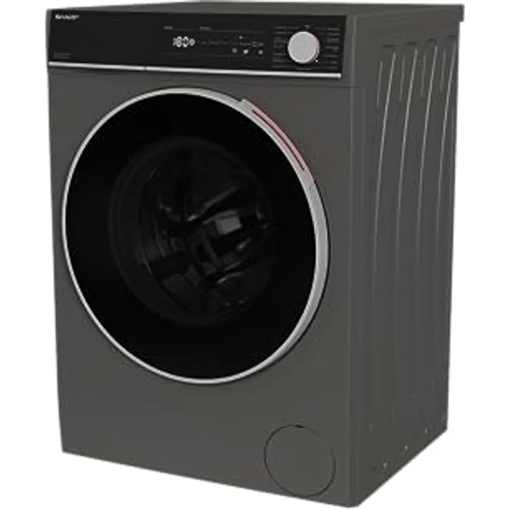 Sharp ES-NFH714CANA-DE Waschmaschine Frontlader / 7 kg/A (A bis G) / 1400 U/min/Adanced Inverter Motor / 15 Programme/Dampffunktion/AquaStop/Espresso Gray - Preisvergleich – Bild 5