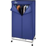 Uten Wäschetrockner Elektrisch Tragbarer Kleiderschrank Warmlufttrockner Doppel Schicht Design Große Kapazität 1000W für Apartment - Preisvergleich