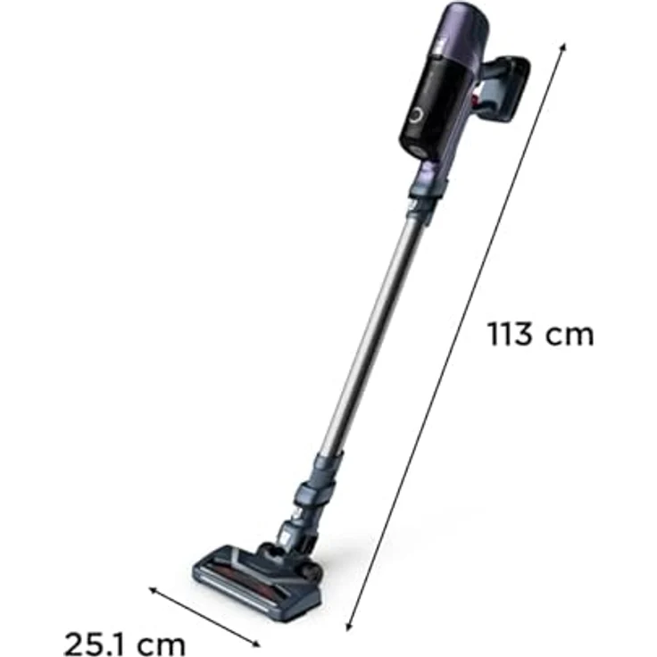 Rowenta RH6837 Xpert 6.60 Essential Handstaubsauger, 45 min Akkubetrieb, Lila silber – Bild 2