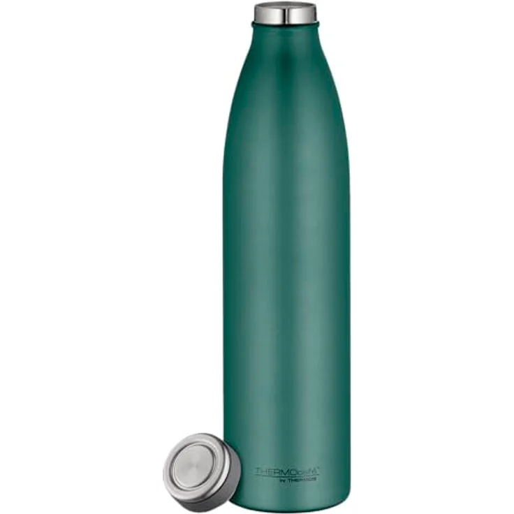 Alfi TC Bottle Isolierflasche, Dunkelgrün, Metall, 1,0 L, BPA-frei, doppelwandig, 100% dicht, bruchsicher, für warme und kalte Getränke – Bild 2