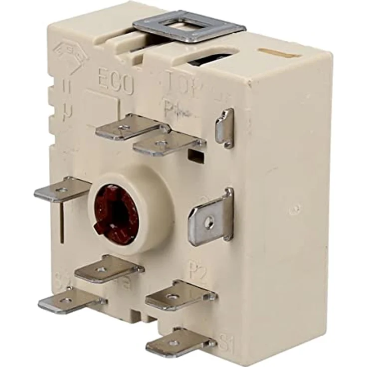 easyPART Kompatibel/Ersatz für EGO 50.55021.120 Kochplattenschalter 2kreis für Kochfeld Herd – Bild 2