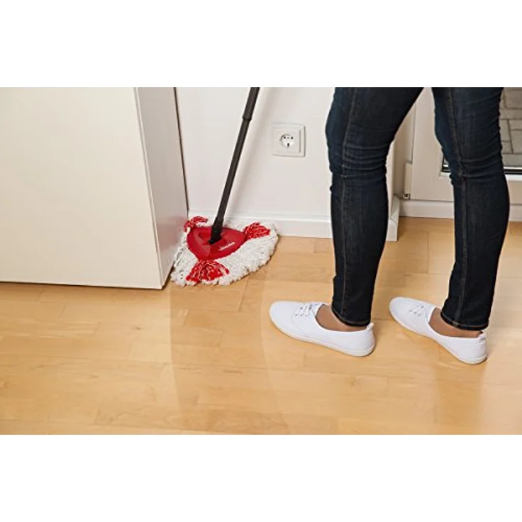 Vileda Turbo 2in1 EasyWring&Clean Ersatzkopf im Doppelpack, Mopköpfe für die Komplettsets, 2 Stück – Bild 4
