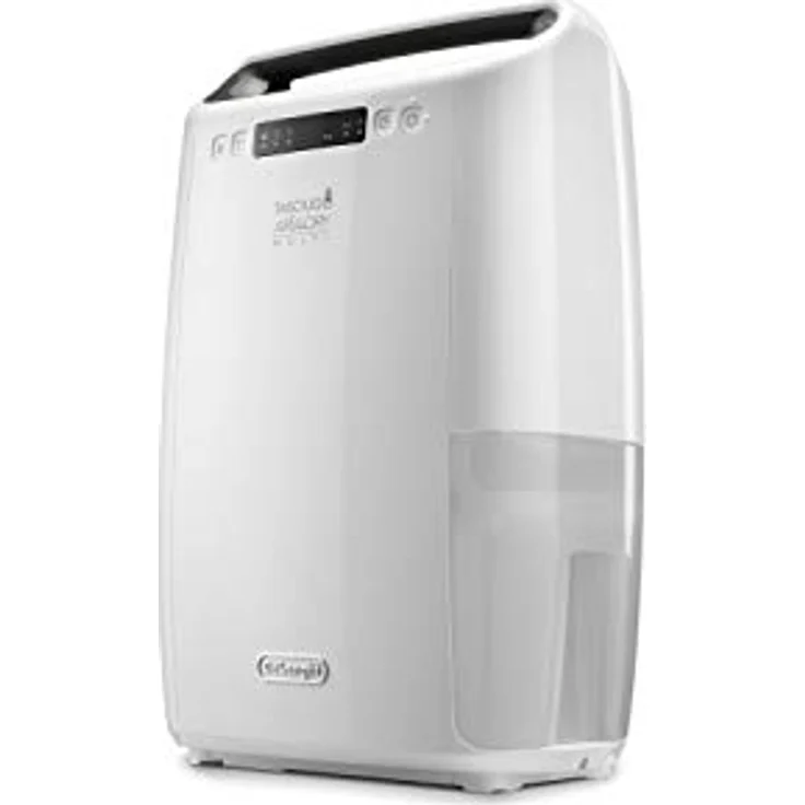 De'Longhi AriaDry DEXD214RF Luftentfeuchter mit 3-fach Filtersystem, Trocknungsfunktion, 14 l/Tag, R290, abnehmbarer Wassertank, Weiß – Bild 2