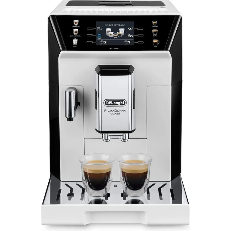 De'Longhi Kaffeevollautomat PrimaDonna Class ECAM 550.65.W mit Milchsystem weiß – Bild 2