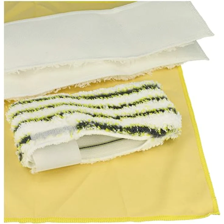 vhbw 8-tlg. Mikrofaser-Tuchset kompatibel mit Kärcher SC 2 EasyFix, SC 2 EasyFix Premium, SC 2 Premium Dampfreiniger - Streifenfreie Reinigung, 60°C waschbar, 8-teilig – Bild 5