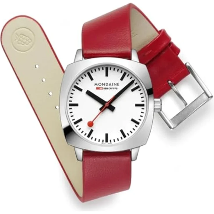 Mondaine Klassische Uhr MSL.31110.LCV – Bild 4