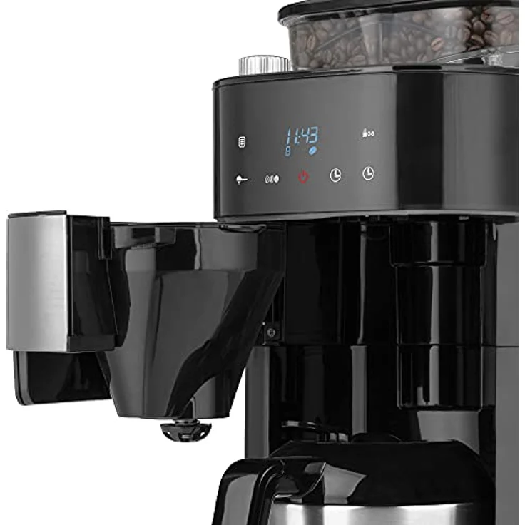 GASTROBACK #42711_S Filterkaffeemaschine Grind & Brew Pro Thermo, integriertes Kegelmahlwerk mit 8 Mahlstufen, Soft-Touch LCD-Display, 1 Liter Thermoskanne – Bild 3
