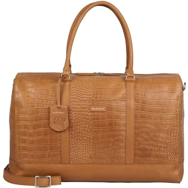 Burkely Cool Colbie Weekender Reisetasche aus 100% Leder, 51 cm, braun – Bild 1