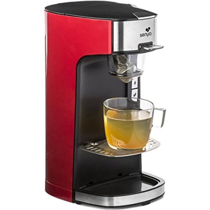 Senya SYBF-CM013-R SYBF-CM013 Teemaschine, Stainless Steel, rot – Bild 2
