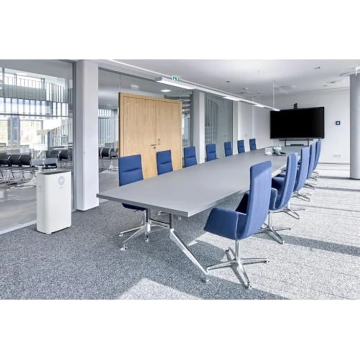 Laserliner AirBreeze 510UV, Luftreiniger für Räume bis 110m² mit Luftfeuchtigkeitsanzeige, Weiss – Bild 7