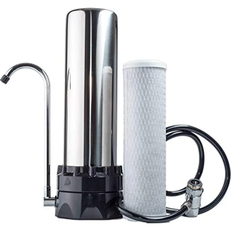 Lake Industries The Stainless Steel Aufsatz-Wasserfilter