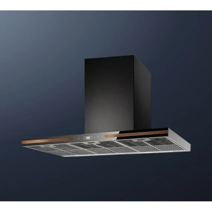 Küppersbusch DW9500.0S Copper, 90 cm Wandhaube mit 4 Leistungsstufen und Touchsensoren, Energieeffizienzklasse A+
