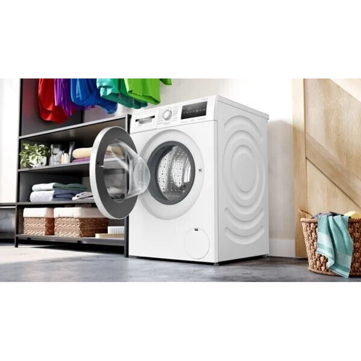 Bosch Waschmaschine Stand/Unterb. WAN28299 weiß, 8 kg Fassungsvermögen, Hygiene-Programm, Energieeffizienzklasse A