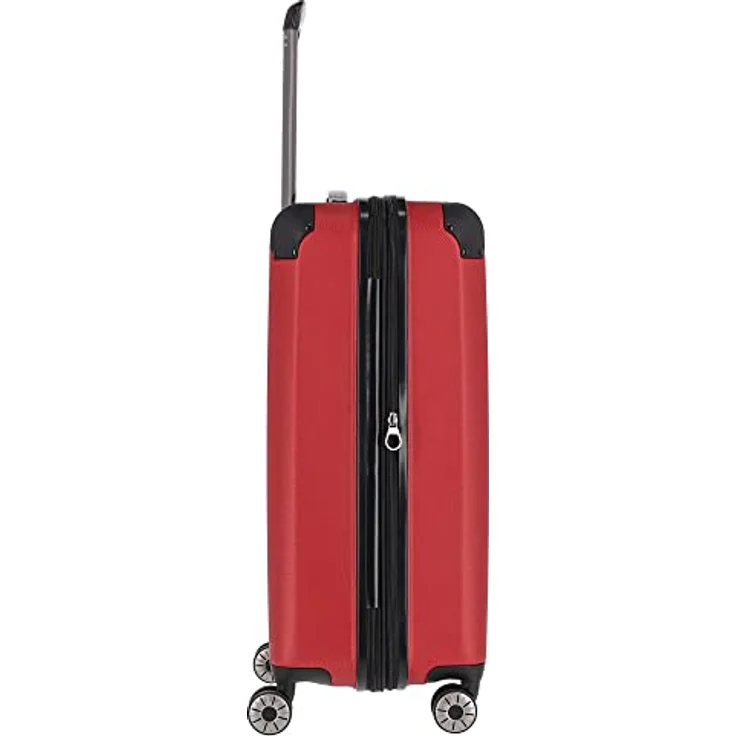 Travelite 4-Rad Koffer M mit TSA Schloss + Dehnfalte, Gepäck Serie City: Robuster Hartschalen Trolley mit kratzfester Oberfläche, 68 cm, 78 Liter (erweiterbar auf 86 L) – Bild 5