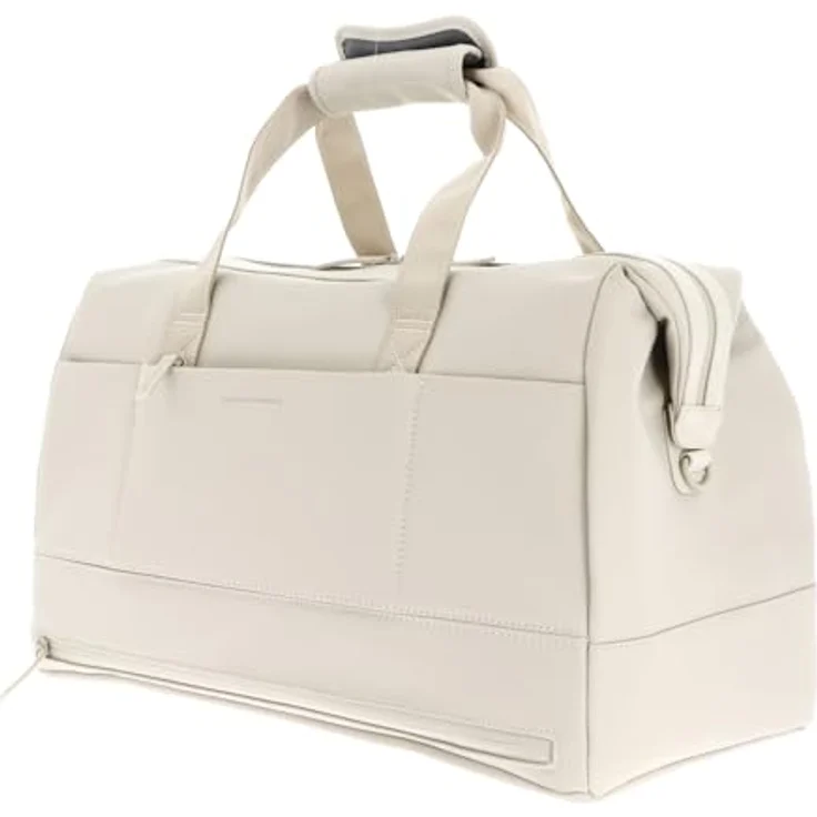 Kapten & Son Storen Weekender Reisetasche, 48 cm x 24 cm x 28 cm, aus 100% Polyurethan, gelb – Bild 5
