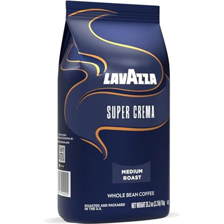 Lavazza Espresso Super Crema 6 x 1kg ganze Kaffee-Bohne – Bild 2
