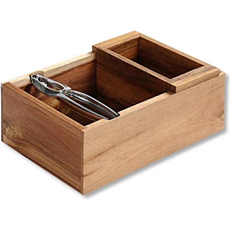 Kesper | Nussschale, Material: Holz, Maße: 25 x 16 x 10 cm, Farbe: Weiß | 28630 - Preisvergleich – Bild 1