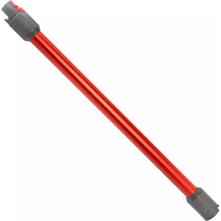 PRIMEBAG Elektrisches Saugrohr für Dyson V7 V8 V10 V11, 72 cm Aluminium, rot, elektrisch leitend