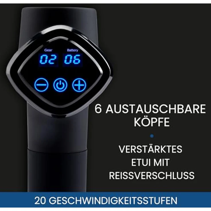 Massagepistole Medivon Gun Pro X, Massage Gun Muskel Massagegerät Elektrisches, Handmassagegerät – Bild 4