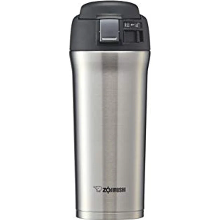Zojirushi SM-YAF48 Thermoskanne, Edelstahl, 480ml 480 ml grau – Bild 1