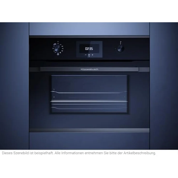 KÜPPERSBUSCH CBP 6332.0 SE5 K-Series.3 Pyrolyse Compact Pizza-Backofen Schwarz/Black Velvet, mit 340° C Pizza Funktion – Bild 4