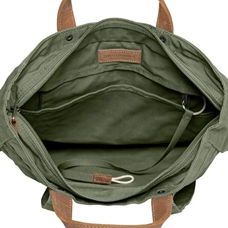 Fjällräven Totepack No. 1 Schultertasche 32 cm, 100% Polyester, grün, 32 x 11 x 41 cm – Bild 2