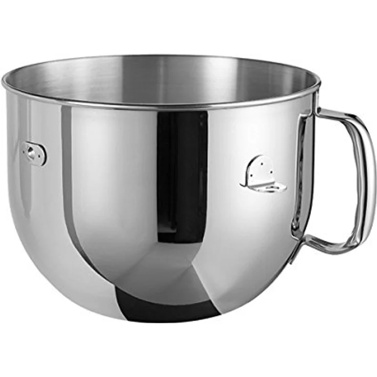 KitchenAid 5KR7SB Rührschüssel, 6,9 L, Edelstahl, geschlossener Griff, für KitchenAid 5KSM7580X, 5KSM7591X, 5KSM7990X – Bild 2
