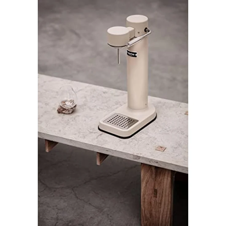 Aarke Carbonator 3, Wassersprudler aus Edelstahl mit 2 x BPA-frei Flaschen, Sand Finish – Bild 2