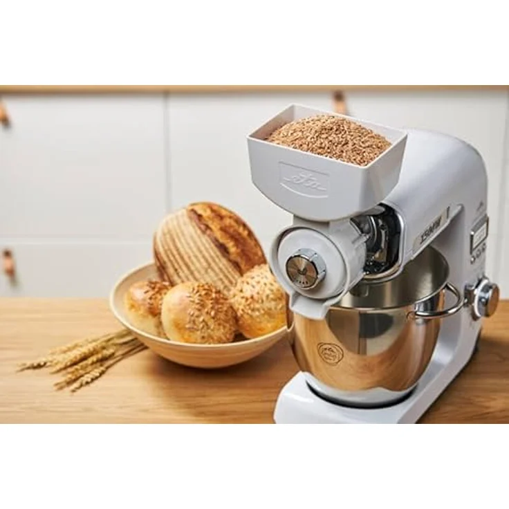 ETA Getreidemühle ETA002896020, kompatibel mit ETA-Küchenmaschinen, für frisches Mehl aus Getreide, Hülsenfrüchte und Reis – Bild 2