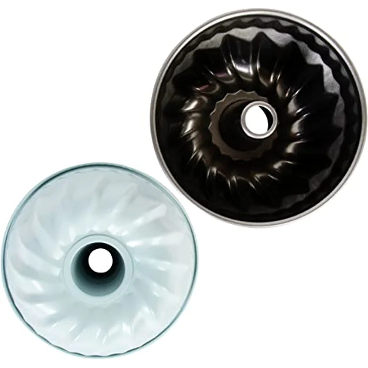 wenco premium Mini-Gugelhupfform, Ø 18 cm, Für kleine Kuchen, Antihaftbeschichtung, Kohlenstoffstahl, Mintgrün (Version 2022) – Bild 5