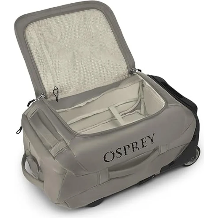 Osprey Transporter 40, 2-Rollen Reisetasche 55 cm, graue 100% Polyester Konstruktion – Bild 7