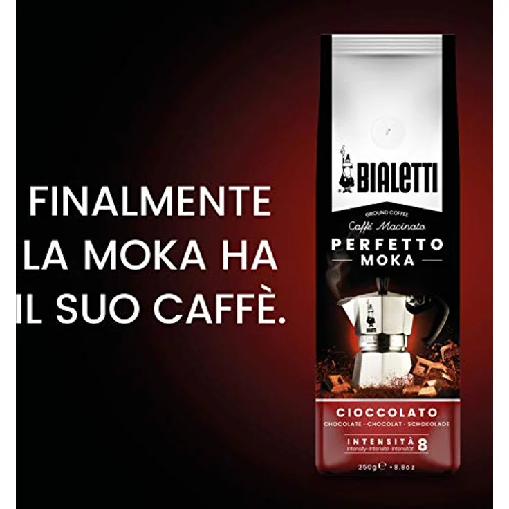 Gemahlener Kaffee Bialetti Perfetto Moka Chocolate, 250 g – Bild 5