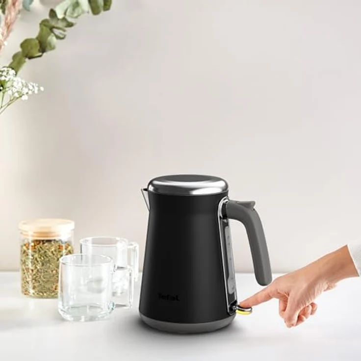 Tefal KI6668E0 Collection Wasserkocher 1,7 Liter mit Edelstahlgehäuse, regelbarer Temperatur und abnehmbarem Anti-Kalk-Filter – Bild 5