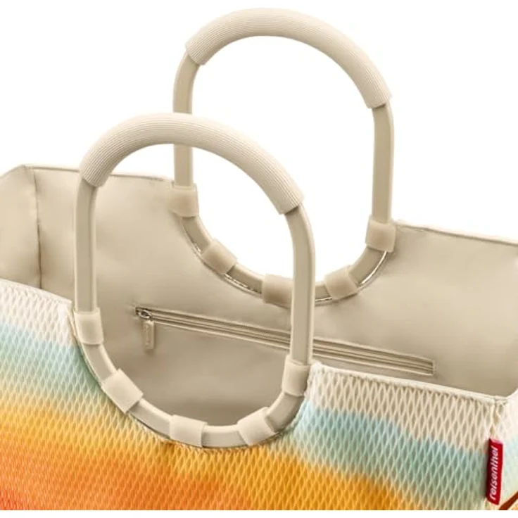 REISENTHEL® Shopper loopshopper L, 25 L, wasserabweisendes Material aus recycelten PET-Flaschen, mesh tropical – Bild 4