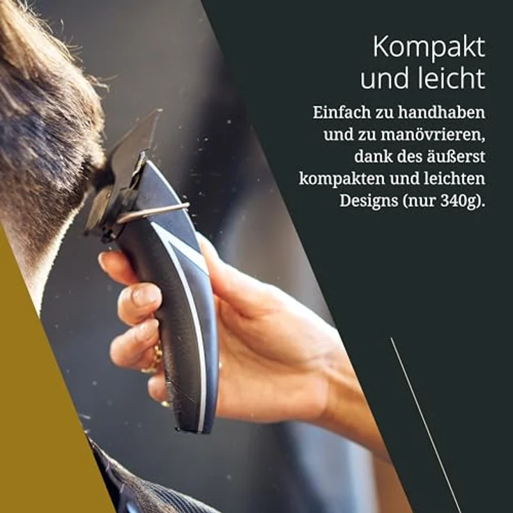 Wahl Kuno Professioneller Akku-Haarschneider - Bis zu 100 Minuten Laufzeit - Taper-Hebel-Funktionalität, 7200 U/min Motor, ergonomisches Design – Bild 5