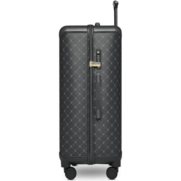 Lazarotti großer Ckeck-in Koffer | XL Trolley 50 x 32 x 79 cm | leichtes hybrides Material mit Logo Druck & Eckenschutz | 4 Doppelrollen & TSA-Schloss für Damen & Herren (Palermo) – Bild 3