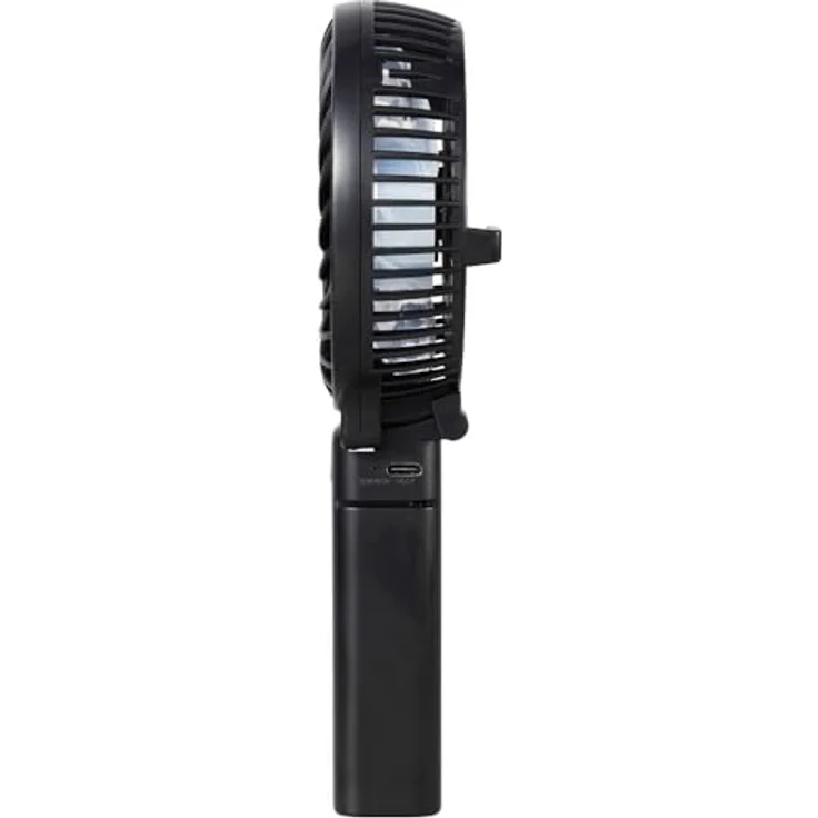 sygonix HP1 SY-5044238 Handventilator Schwarz – Bild 3